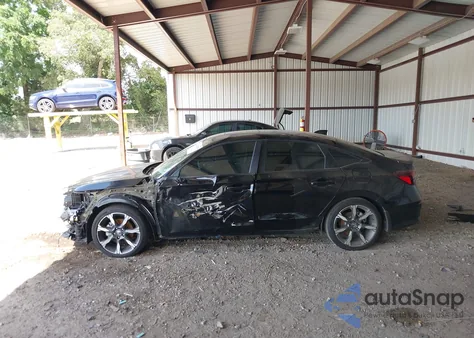 2025 Honda Civic Hybrid Sport/Sport Touring из США, поврежденный, VIN 2HGFE4F84SH314279